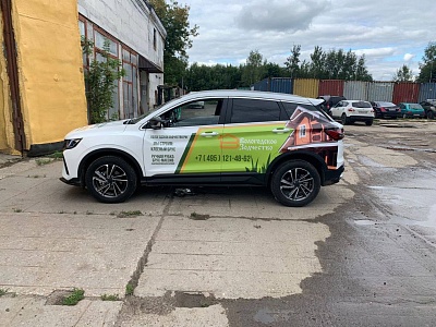 Оклейка коммерческого транспорта